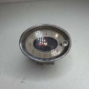 1960-64 Buick Dash Clock  12V Borg Clock Vintage Cats Eye